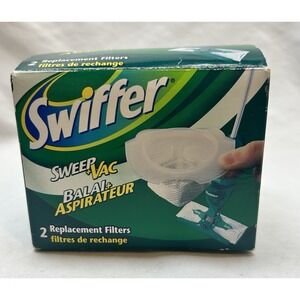 VTG Swiffer Sweep And Vac Replacement Filters 2 Pack (1 box) New